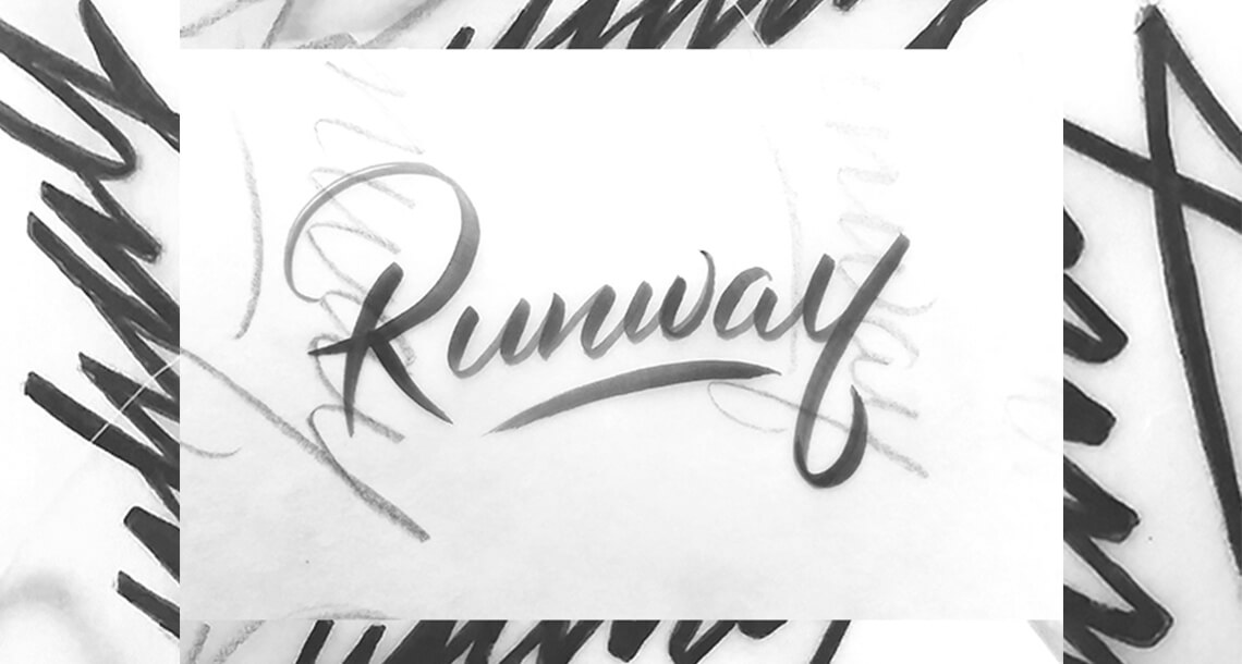 Runway Logo Sketch by Jacober Creative
