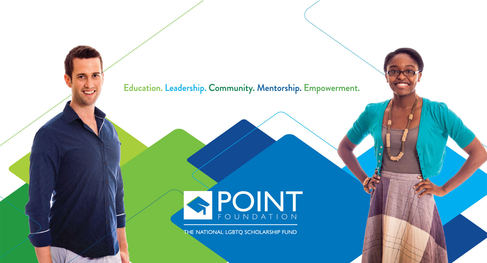 Point Foundation branding imagery